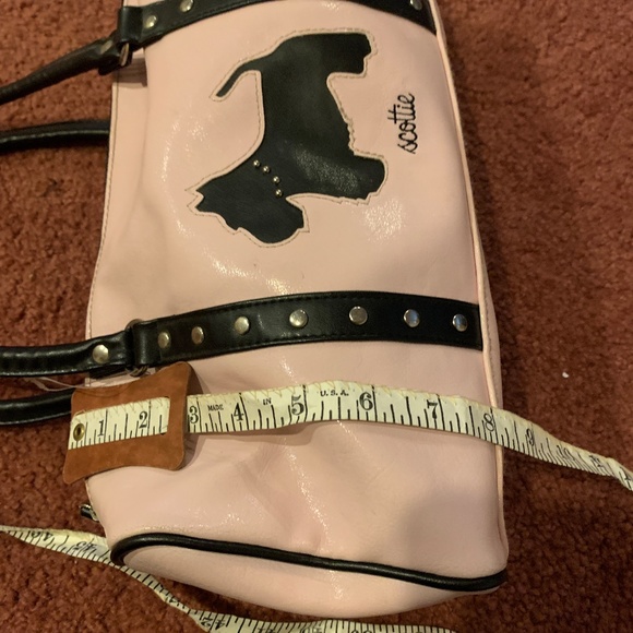 Vintage 1990s MIXIT Pink Scottie Dog Vinyl Purse - Picture 14 of 14